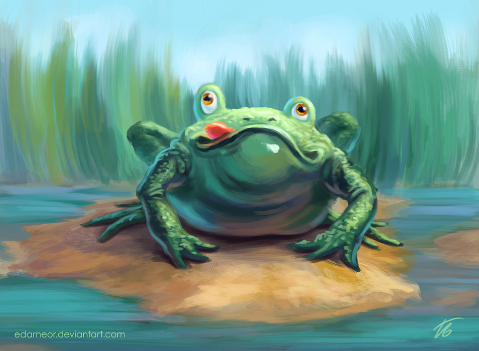 Happy froggy