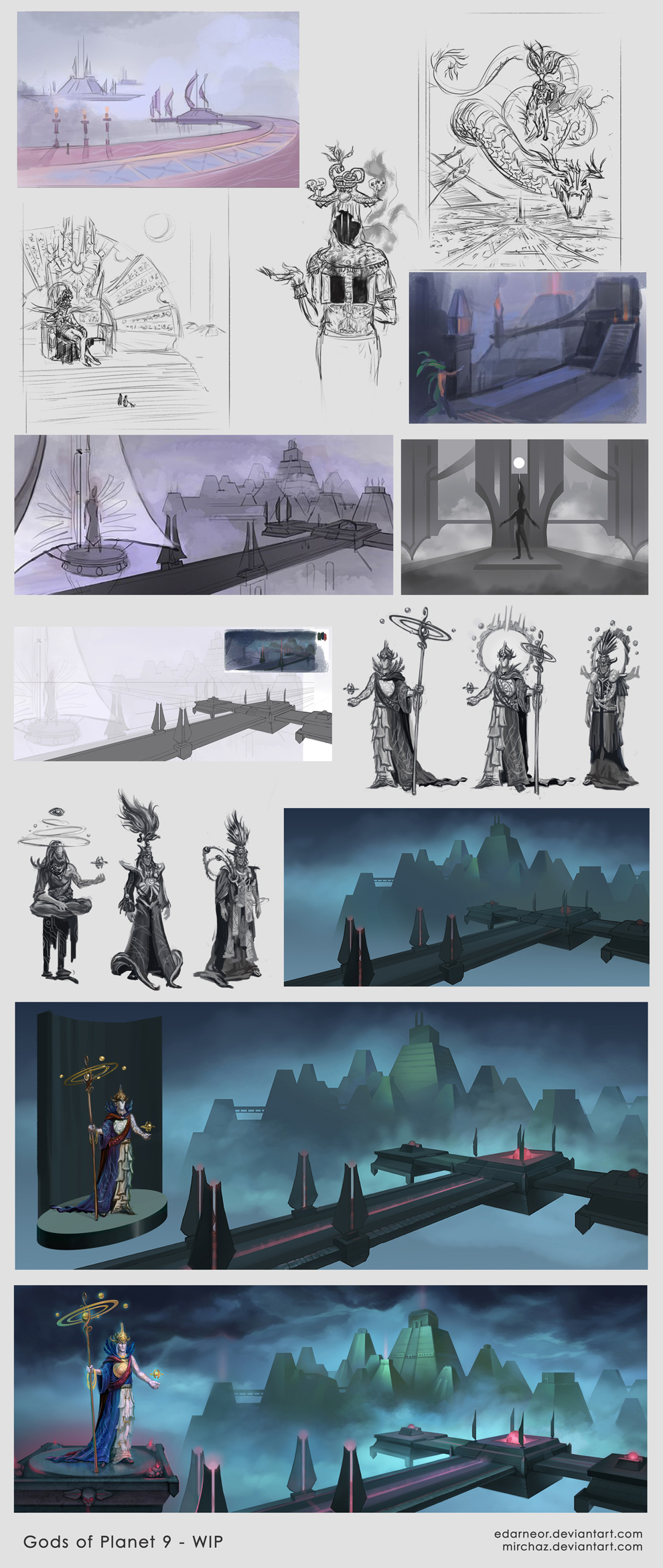 Gods of Planet Nine - Work-in-Progress