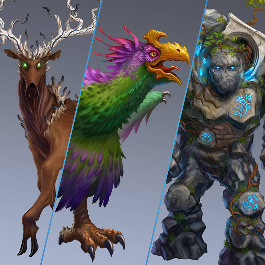 3 Fantasy Creatures Bundle
