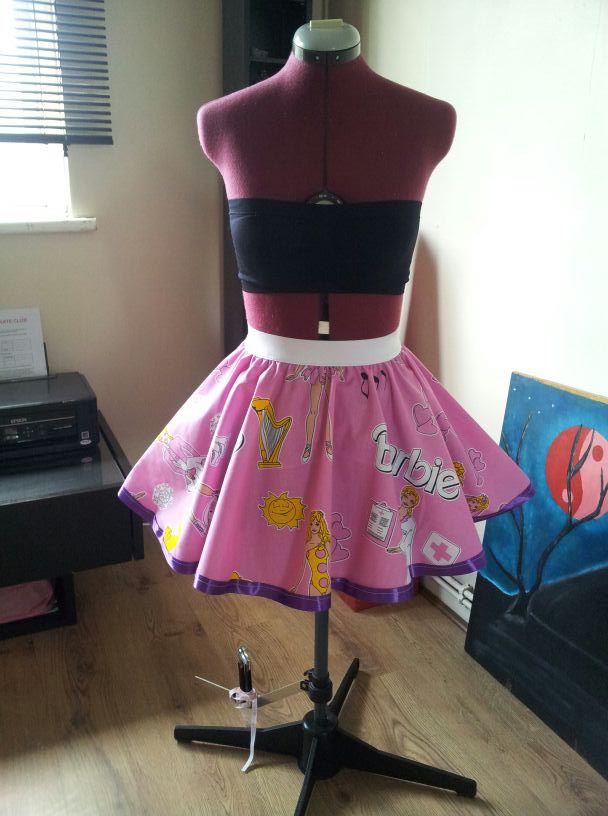 Barbie handmade skirt :D