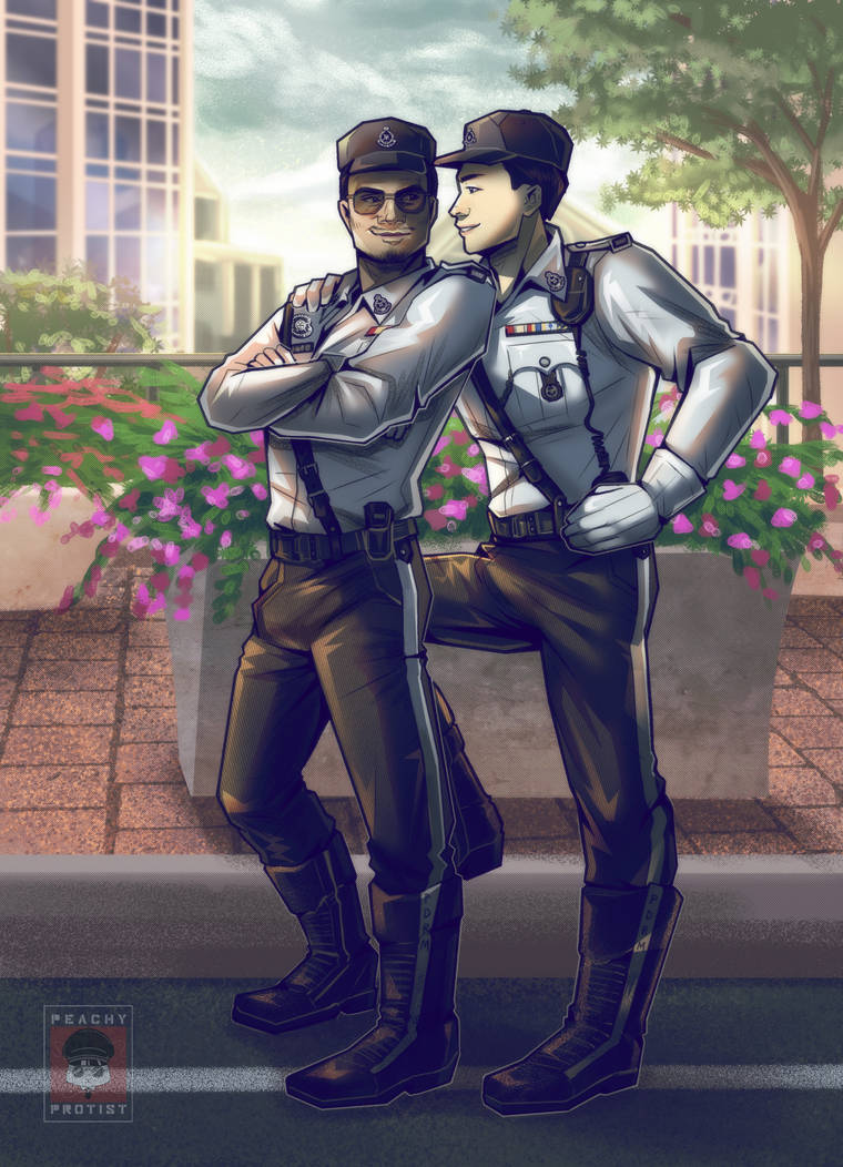 Traffic Police by PeachyProtist on DeviantArt