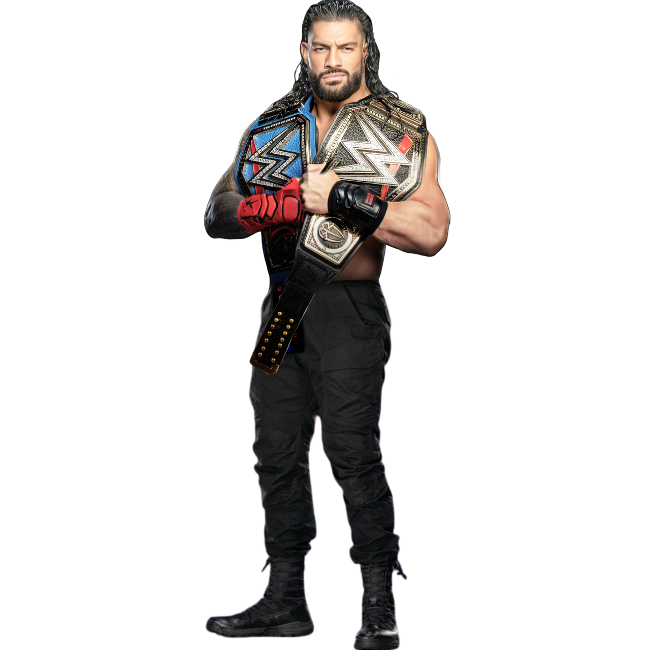 ROMAN REIGNS FULL BODY UNDISPUTED CHAMPION by CHIEF6029 on DeviantArt