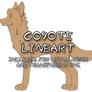 Coyote/Canine Pay-To-Use Lineart
