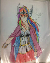 Sky God - Rainbow Dash (Colored)