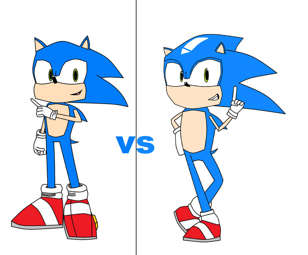 Japanese Sonic Vs American Sonic By Akashpaintmaster On DeviantArt japanese-sonic-vs-american-sonic-by-akashpaintmaster-on-deviantart