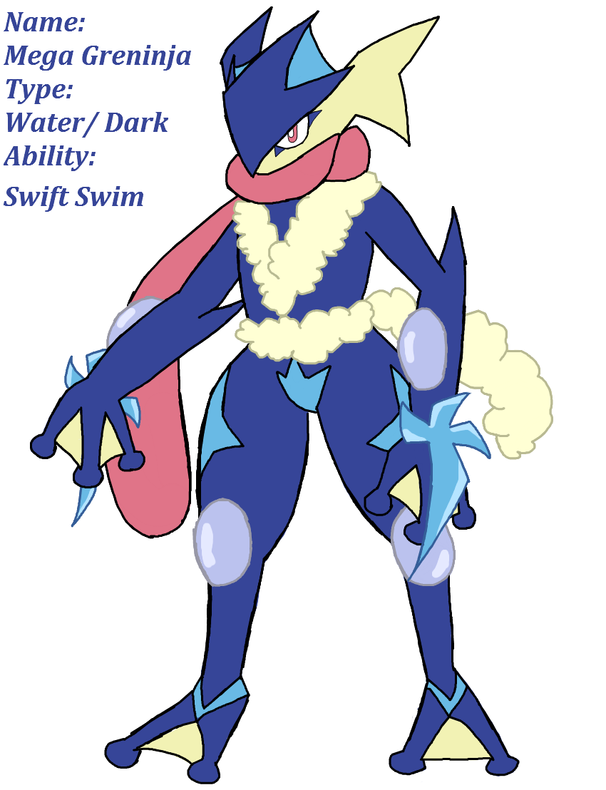 Mega Greninja by icaro382 on DeviantArt