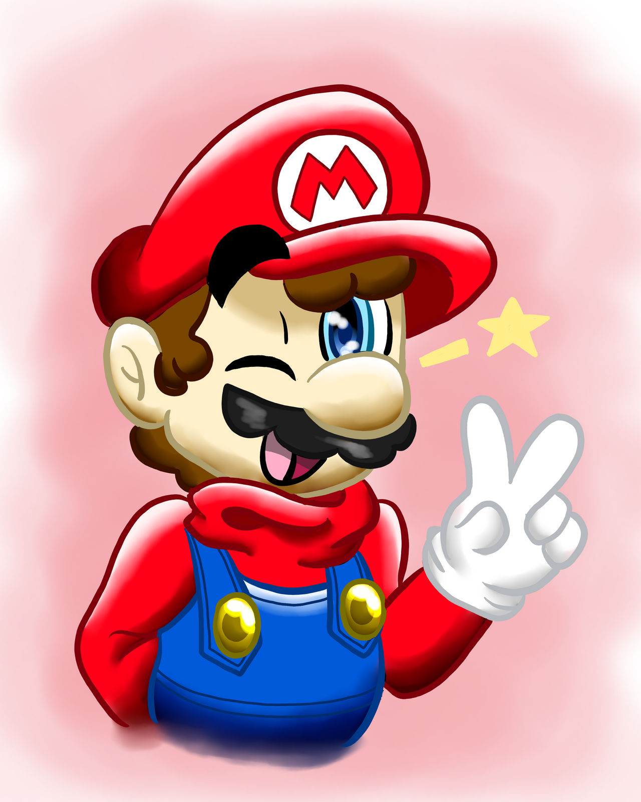 Super Mario (New Artstyle) by Sophie31802 on DeviantArt