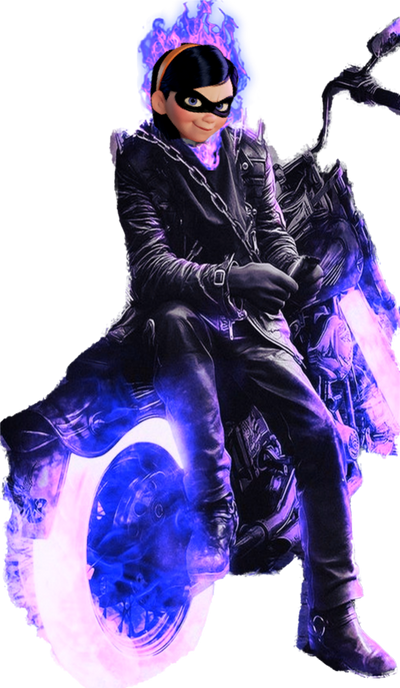 Violet as Ghost Rider (2) by LegoLucas on DeviantArt