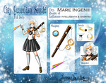 City Senshi App - Sailor Ingenii Profile by YukiMiyasawa