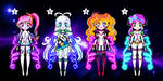 Outer Space Sailor Senshi Batch Adoptables CLOSED by YukiMiyasawa