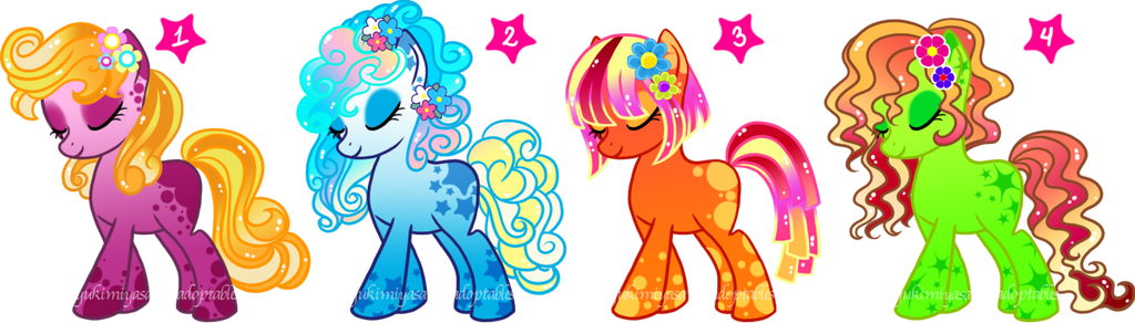 Ponys Batch V Adoptables CLOSED