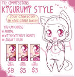 YCH Kigurumi Chibi Commishes by YukiMiyasawa