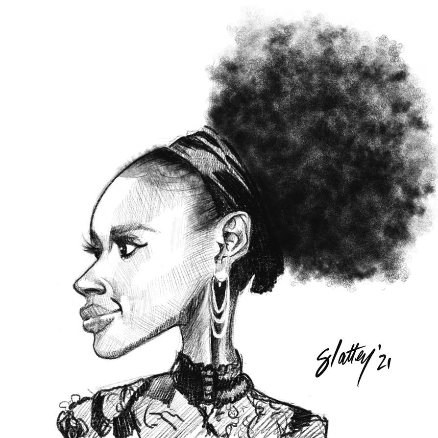 Issa Rae by davidslatten on DeviantArt