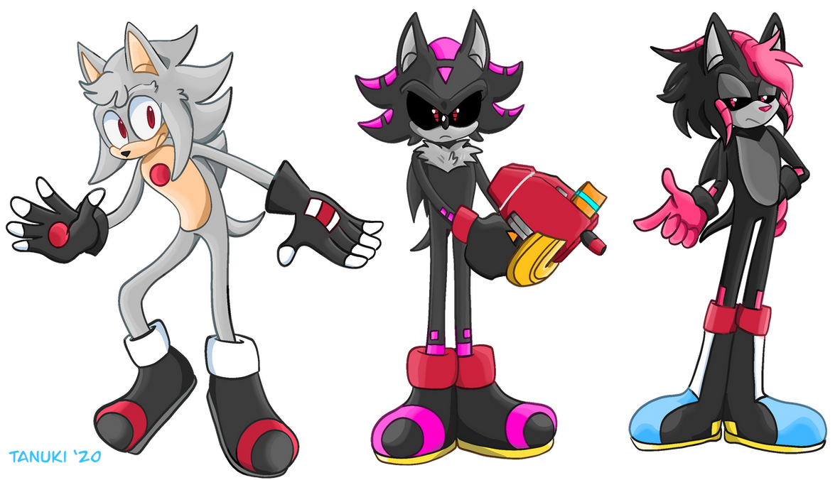 sonic oc - Corion the Hedgehog / Shadow Android by Tanuuuki on DeviantArt