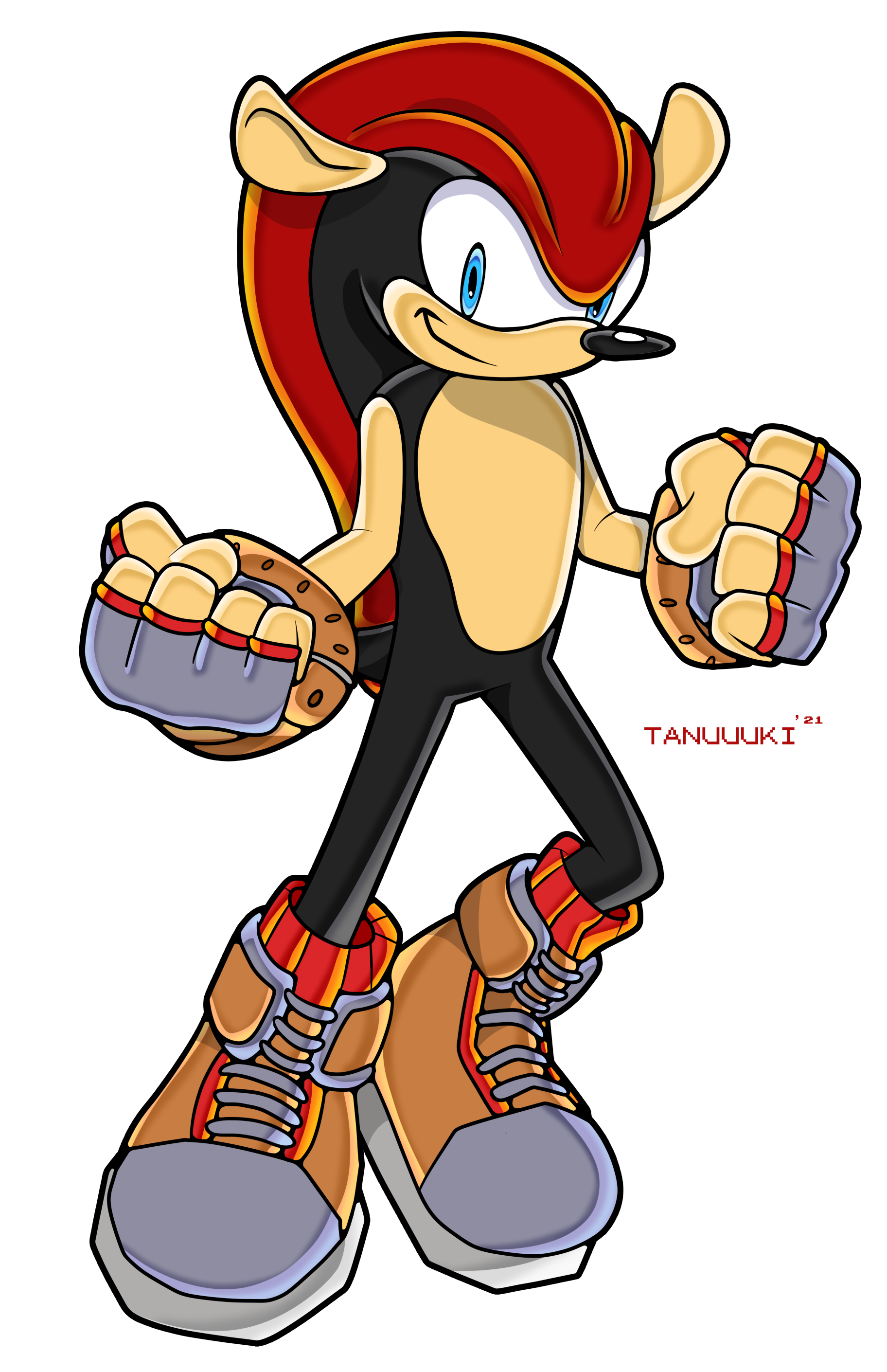Sonic Vibes — Name: Mighty the Armadillo Age: 14 Description