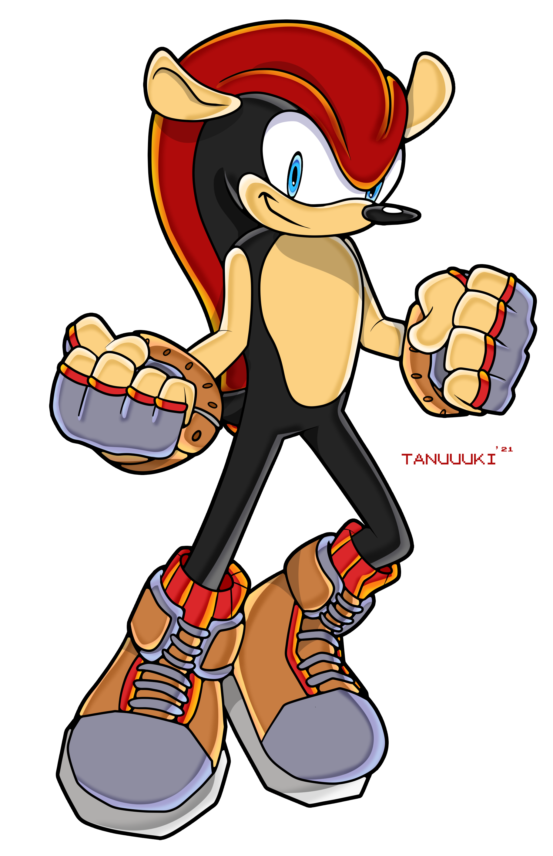 Mighty the Armadillo by Nonic Power by NonicPower on DeviantArt