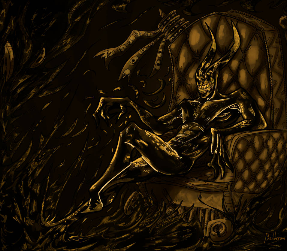 Woman Ink Demon The Demon of ink by Baldrron on DeviantArt