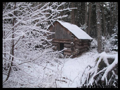 snow cabin