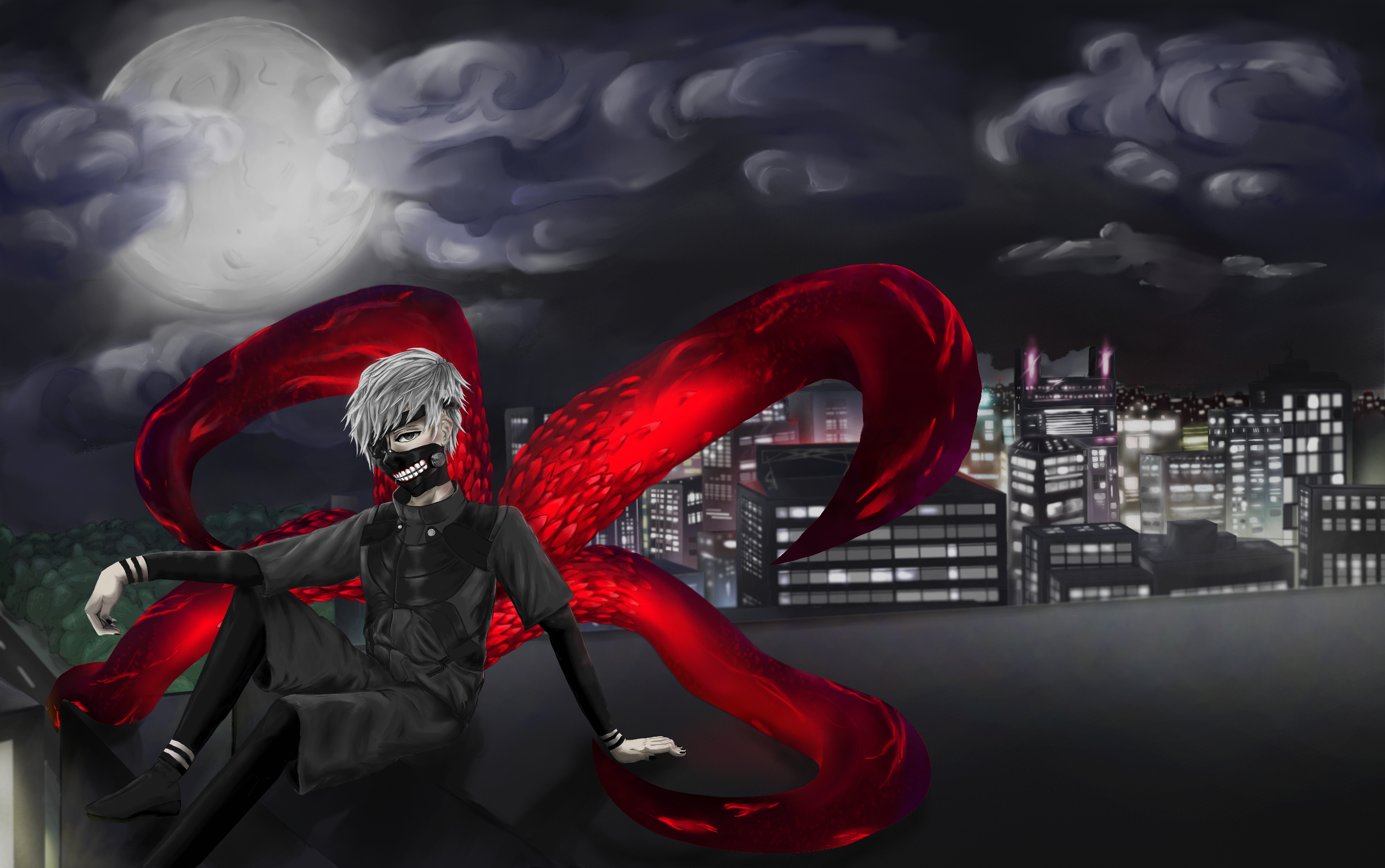 Tokyo Ghoul Kaneki Ken Wallpaper HD 1600x900 by Maukazz on DeviantArt