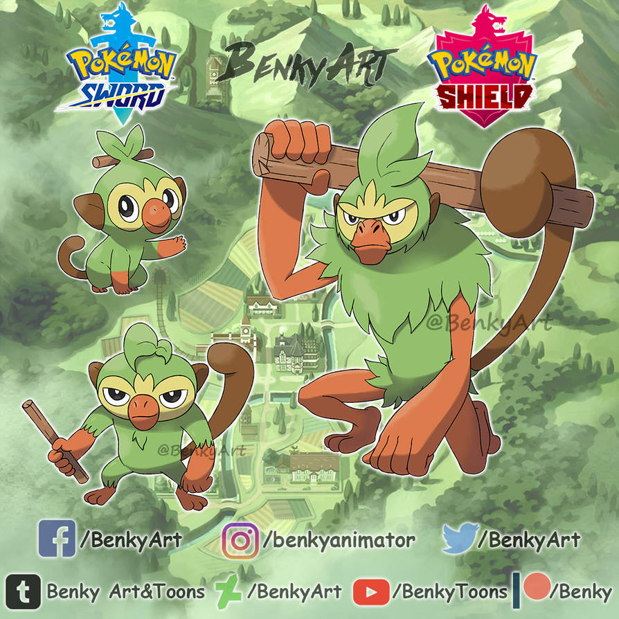 GROOKEY EVOLUTIONS by BenkyArt on DeviantArt