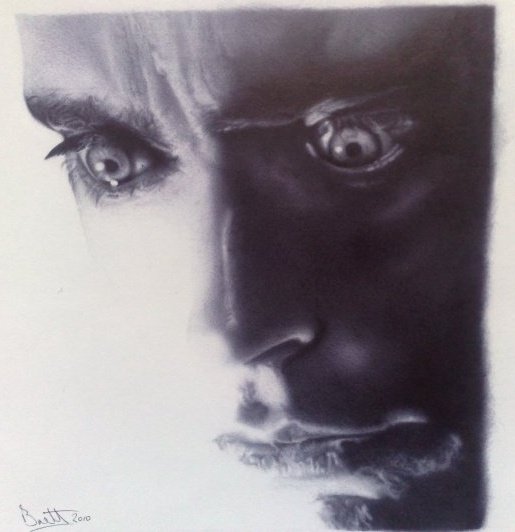 Udo Kier as Dracula, in Biro