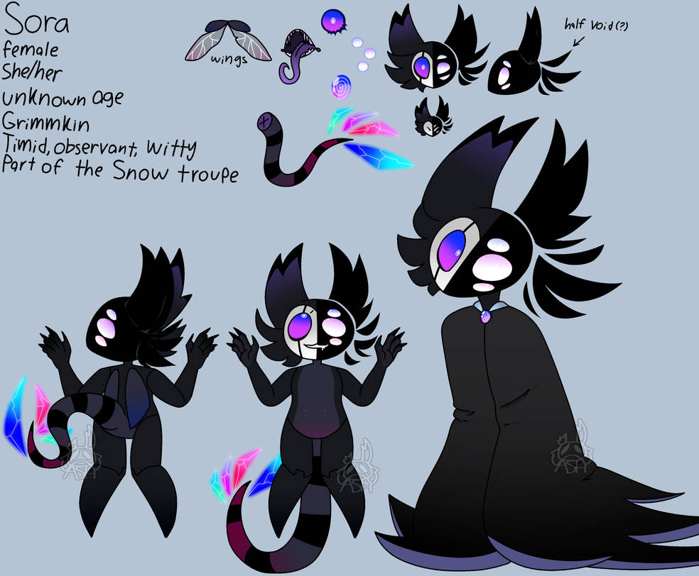 Sora (ref sheet) by Ashergrimmm on DeviantArt