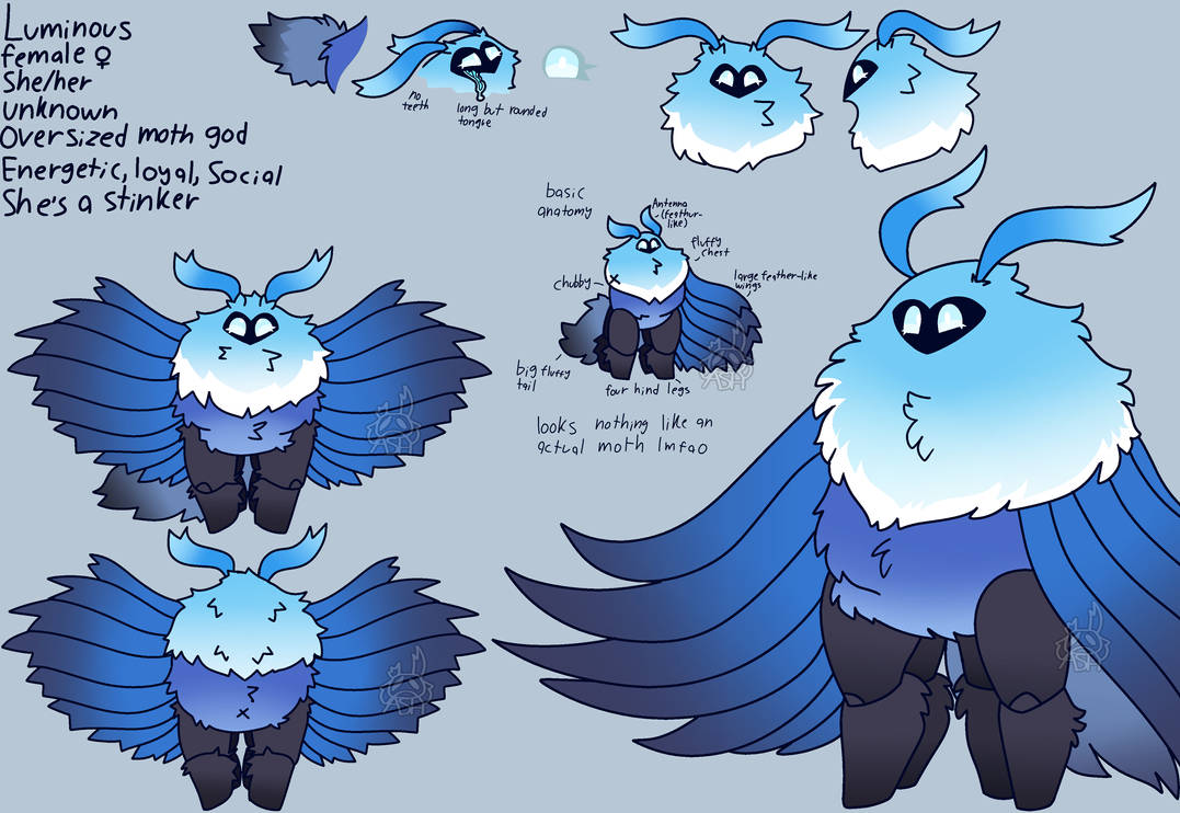 Luminous Rework Luminous (ref sheet) by Ashergrimmm on DeviantArt