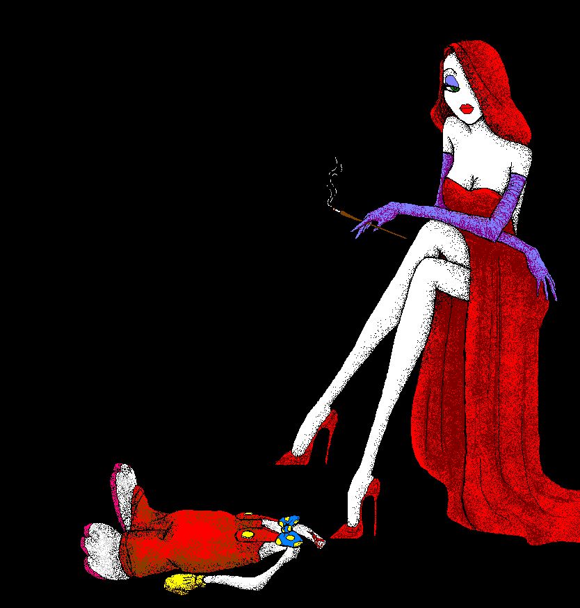 Jessica and the Rabbit by nifflheim on DeviantArt