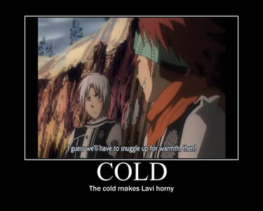 Lavi motivational poster Cold