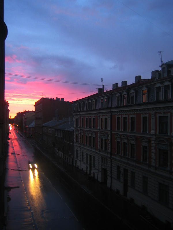 Red skylines