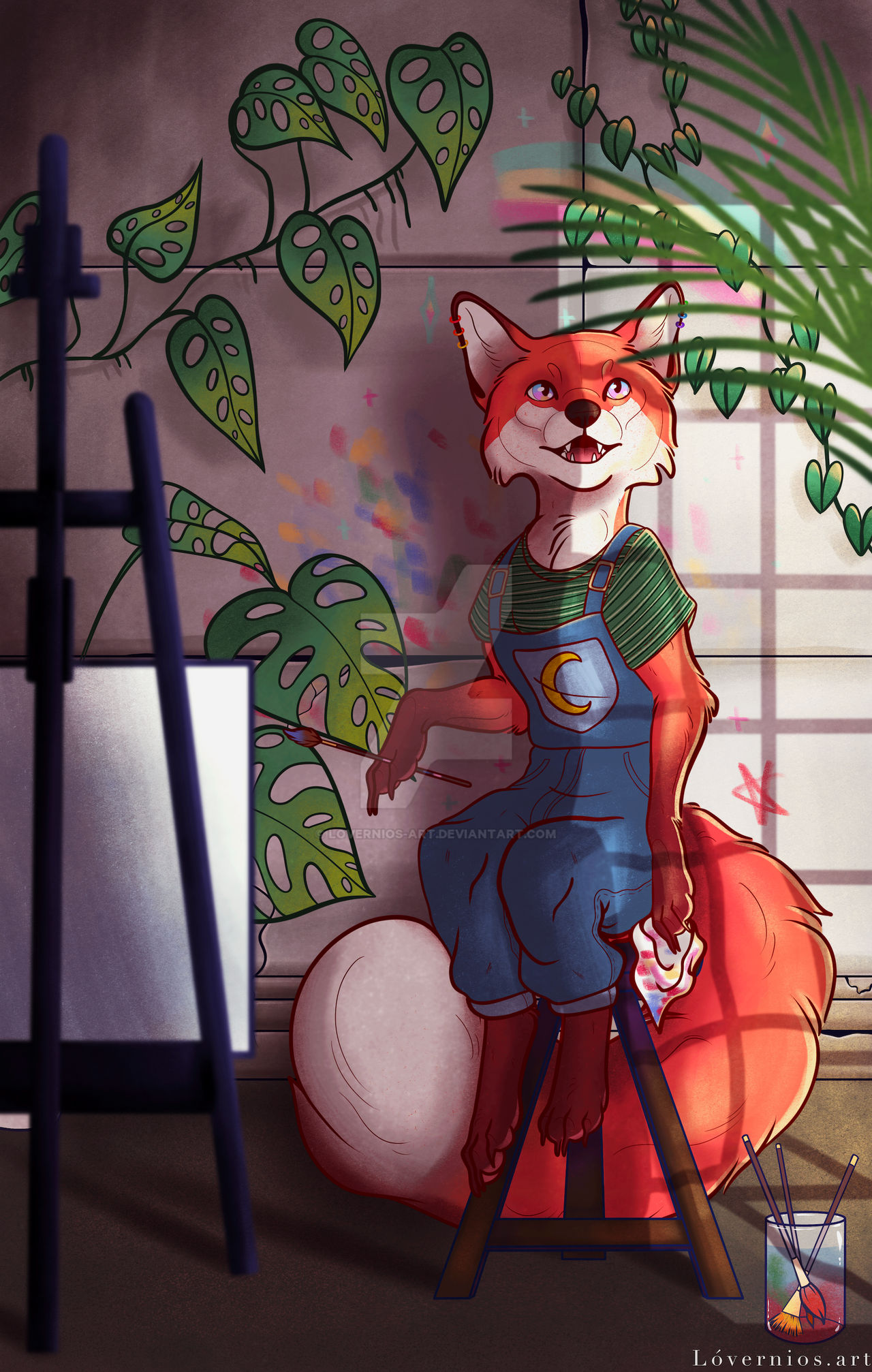 Deviantart Limber Fox Fox Painter by Lovernios-art on DeviantArt