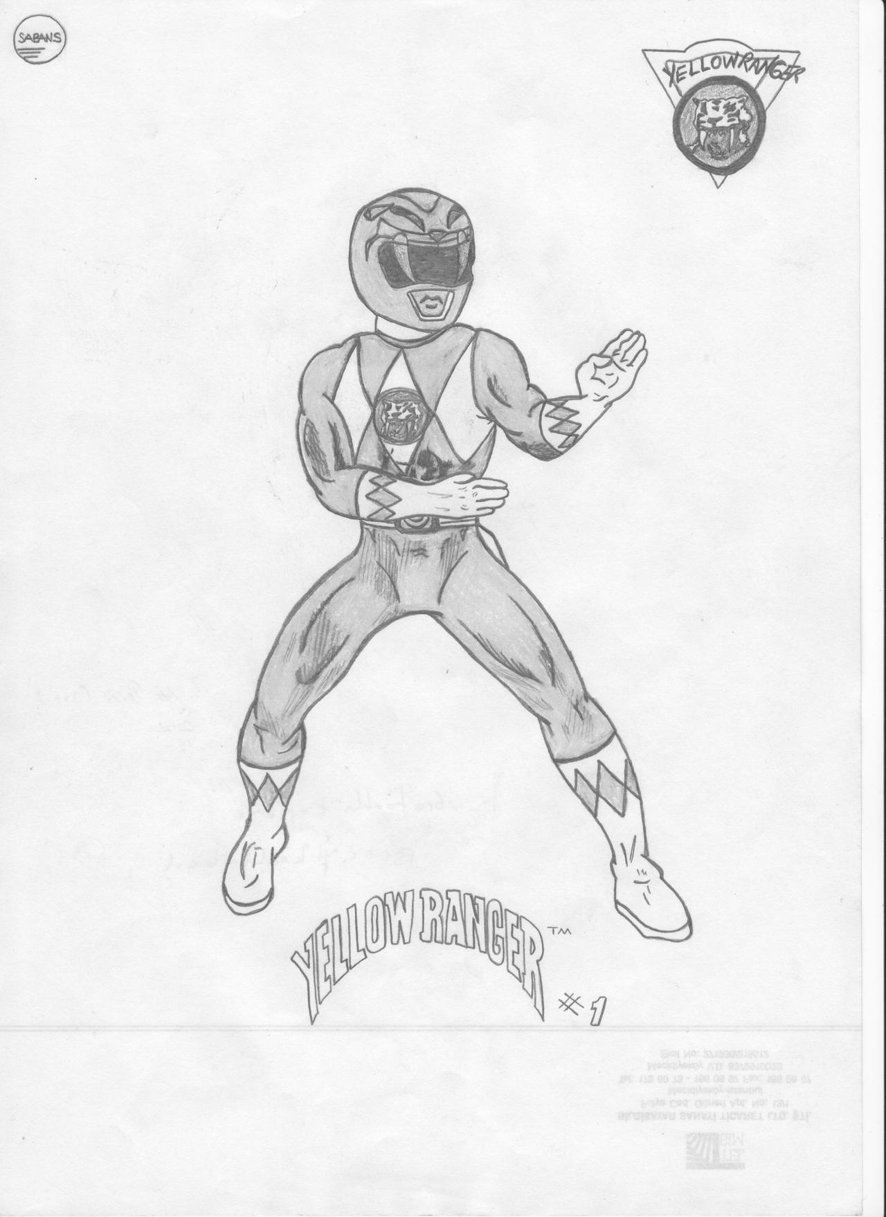 Power Rangers Yellow Ranger by PashamRA on DeviantArt