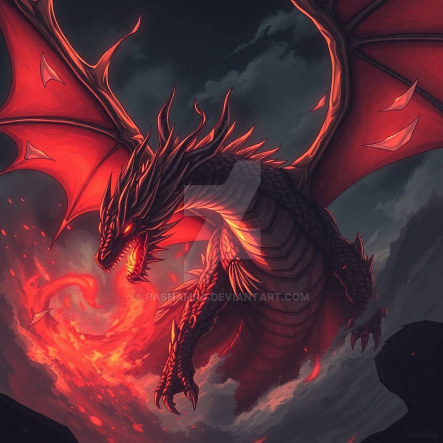 Red Dragon by PashamRA on DeviantArt
