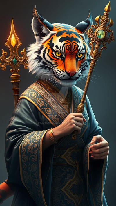 Tigerman Wizard Wizard Tiger by PashamRA on DeviantArt