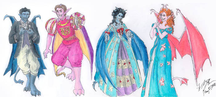 Enchanted Gargoyle Princesses