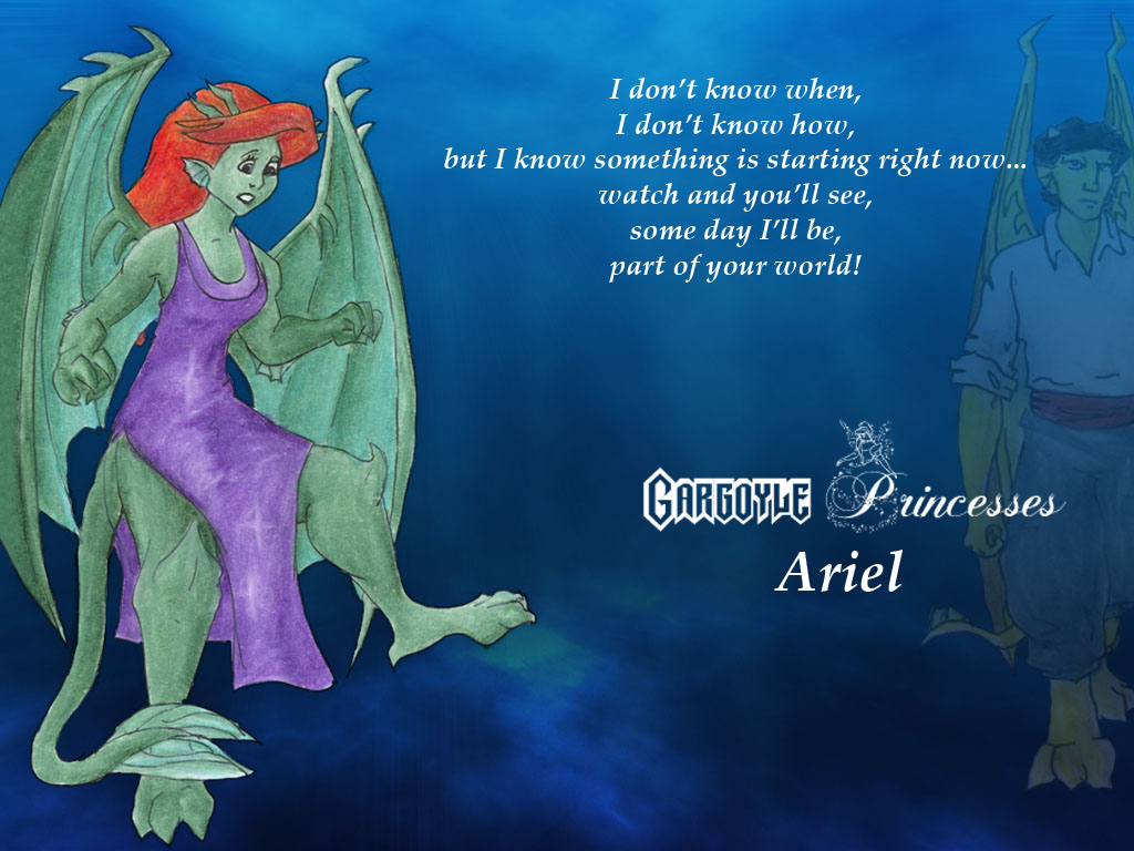 Garg-Princess Ariel Wallpaper