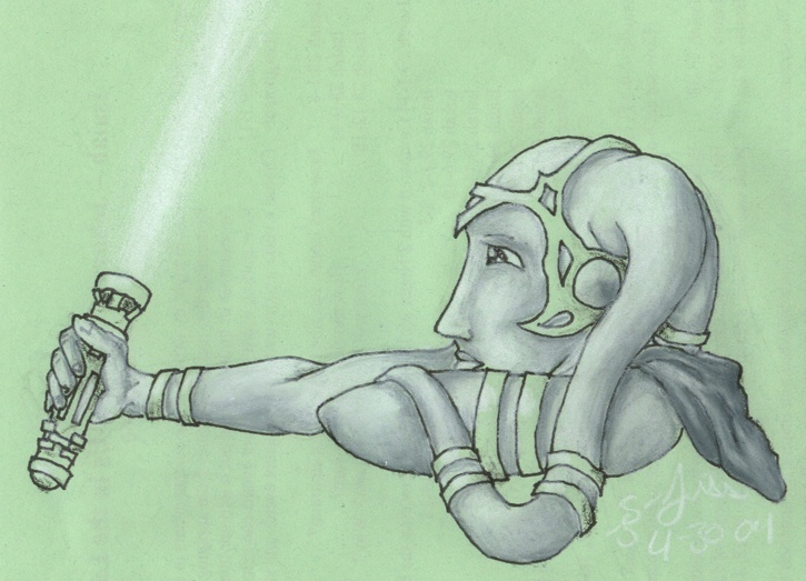 Bored Silly Twi'Lek