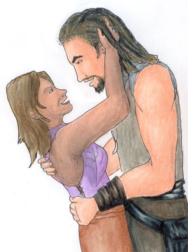 Ronon and Teyla 2