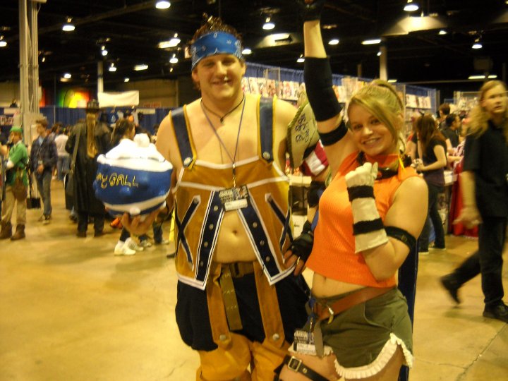 Wakka and Rikku FFX