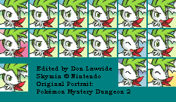 Shaymin sprites gallery