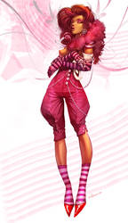 Pink angel by velinov