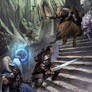 Gnoll Fight at the Evil Gate