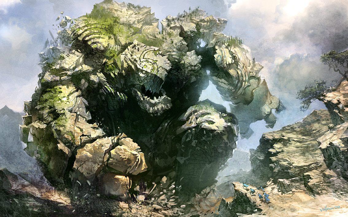 Earth elemental by velinov on DeviantArt