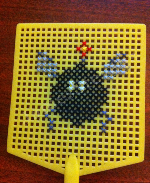 MarioPaint - Gnat Attack x-stitch