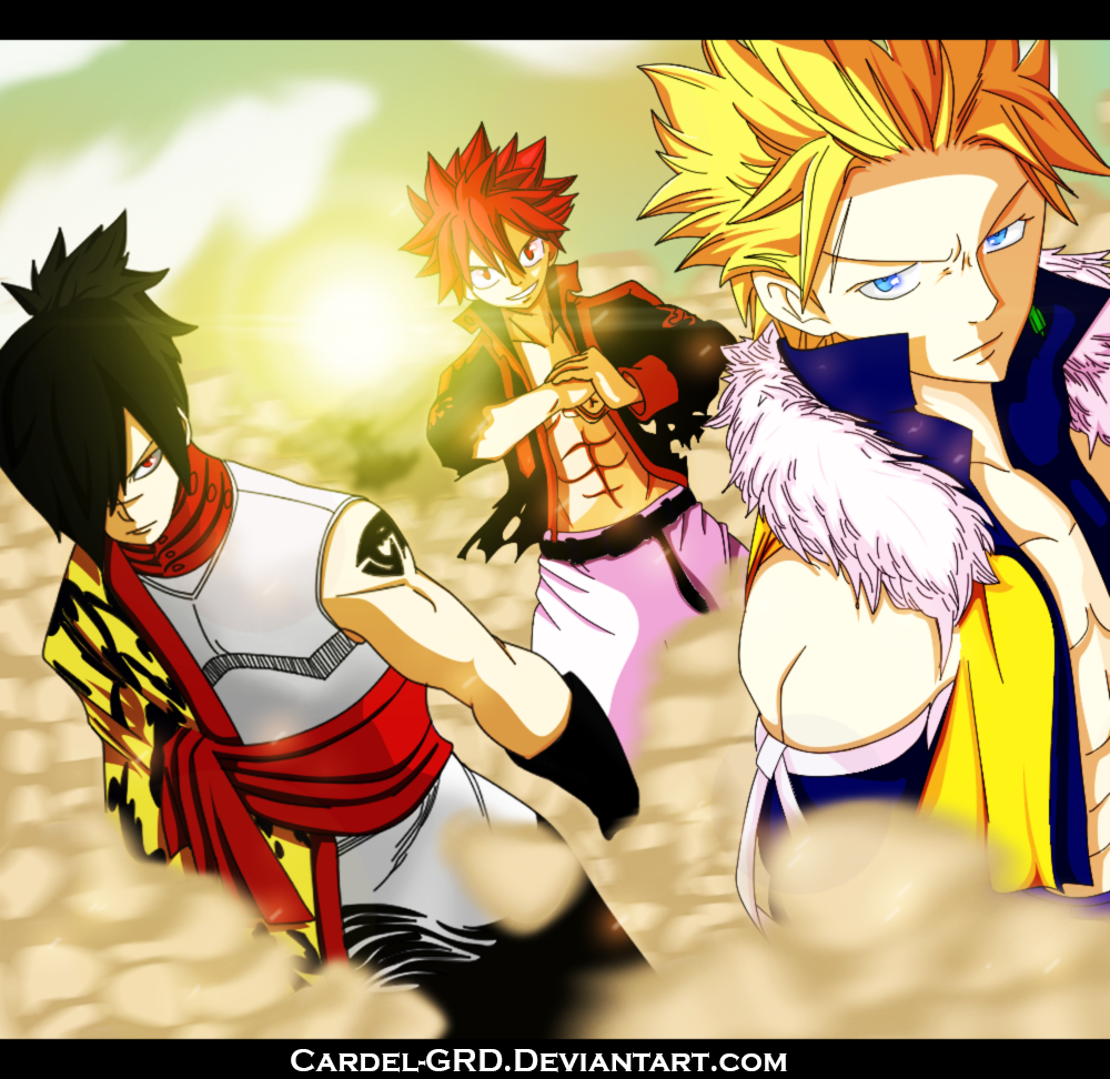 The Three Dragons - Fairy Tail 405