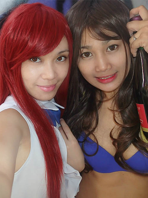 Erza Scarlet and cana Alberona