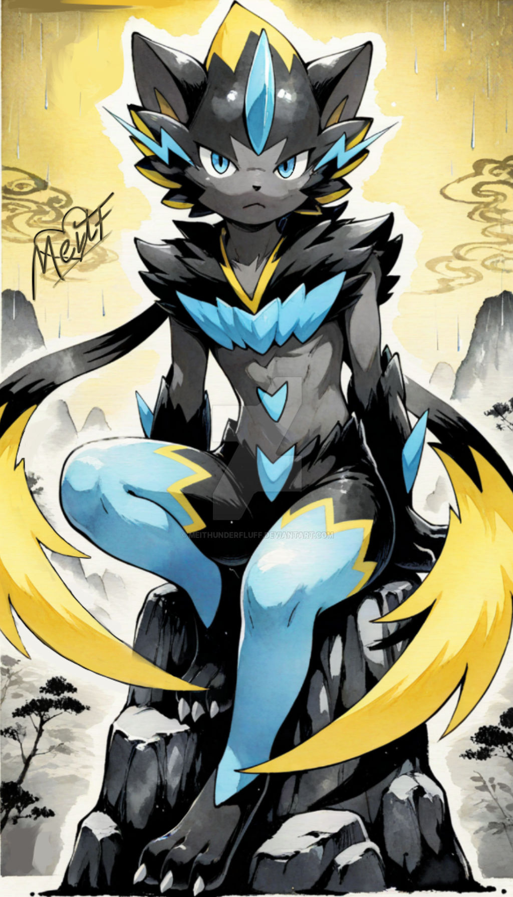 Mega Zeraora More And More By MeiThunderFluff On DeviantArt mega-zeraora-more-and-more-by-meithunderfluff-on-deviantart