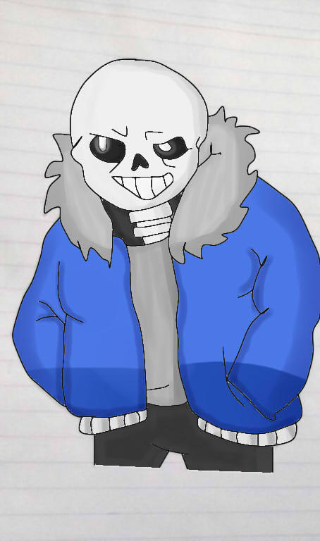 SANS IN A NOTEBOOK by NicksDaga on DeviantArt