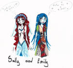 Sally and Emilly by HiiroChi