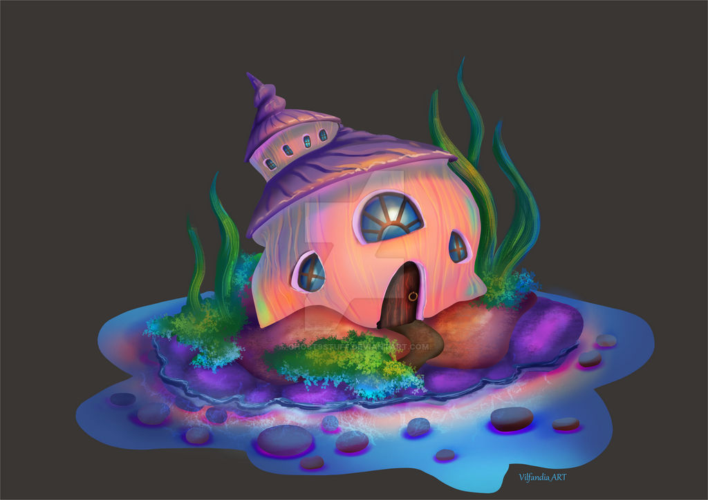 shell house by Ghost9Stuff on DeviantArt